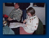 We went over here, down there and there he was